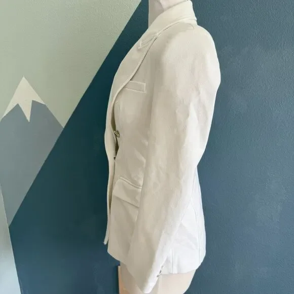 Zara White Blazer Size Small - Picture 8 of 11